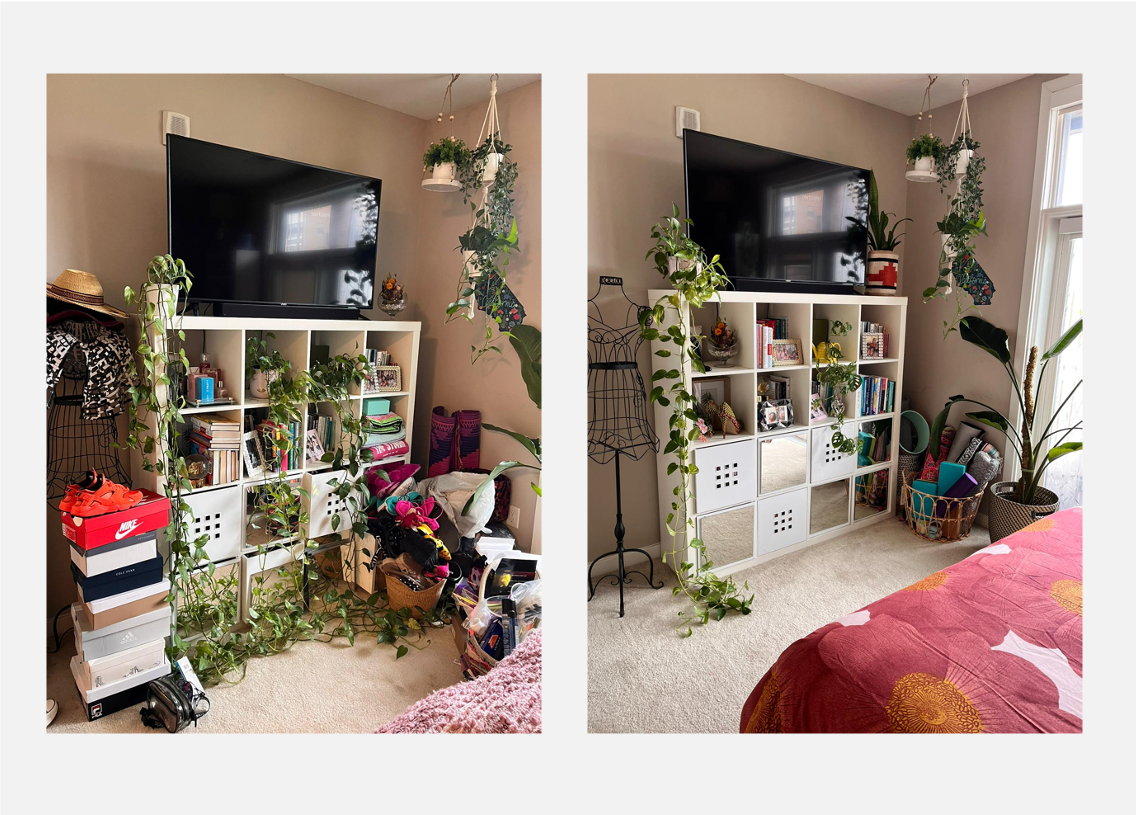 Bedroom before & after | HSHO