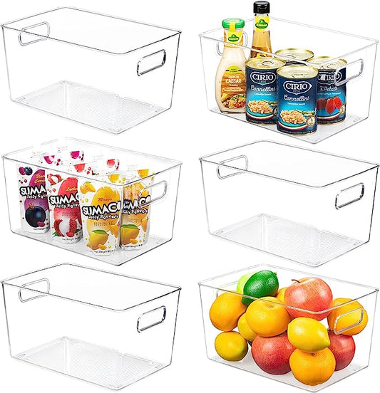 CLEAR PANTRY STORAGE ORGANIZER
